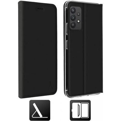 Funda de cuero ecológico Altadif ALTFA325GBLK Negra - Carcasa para móvil Funda de cuero ecológico Altadif ALTFA325GBLK Negra - Carcasa para móvil