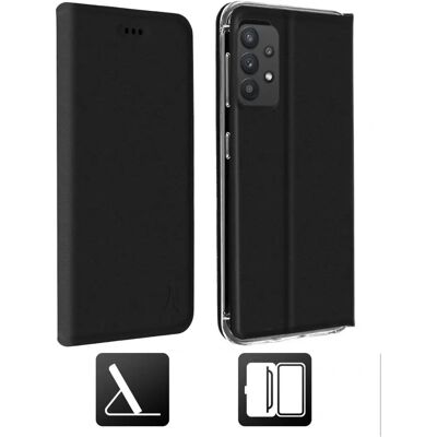Funda de Teléfono Altadif ALTFA324GBLK - Cuero ecológico, Ranura para tarjetas, Soporte - Protección Funda de Teléfono Altadif ALTFA324GBLK - Cuero ecológico, Ranura para tarjetas, Soporte - Protección