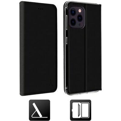 Funda para móvil Akashi ALTFIP13PMBLK - Protección, Tarjetero, Soporte Funda para móvil Akashi ALTFIP13PMBLK - Protección, Tarjetero, Soporte