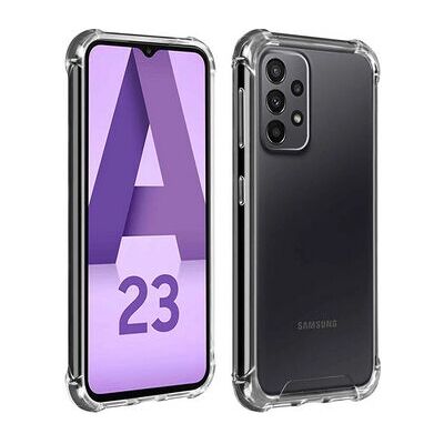 Funda de silicona flexible transparente Akashi A23 5G - Carcasa para móvil Funda de silicona flexible transparente Akashi A23 5G - Carcasa para móvil