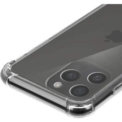 Coque en Silicone Transparente Akashi ALTCI15PAG pour iPhone 15 Pro - Housse de Téléphone - Publicité Coque en Silicone Transparente Akashi ALTCI15PAG pour iPhone 15 Pro - Housse de Téléphone - Publicité