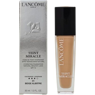Lancome Teint Miracle Hydrating Foundation - Beige Albatre - SPF 15 - Foundation Lancome Teint Miracle Hydrating Foundation - Beige Albatre - SPF 15 - Foundation