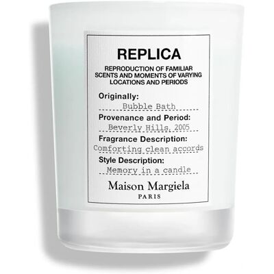 Candela profumata Maison Margiela Replica Bubble Bath - 165g Candela profumata Maison Margiela Replica Bubble Bath - 165g