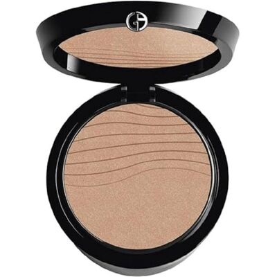 Giorgio Armani Lysende Silke Glow Fusion Pudder - Highlighter, Bronzer, Fixeringspudder Giorgio Armani Lysende Silke Glow Fusion Pudder - Highlighter, Bronzer, Fixeringspudder