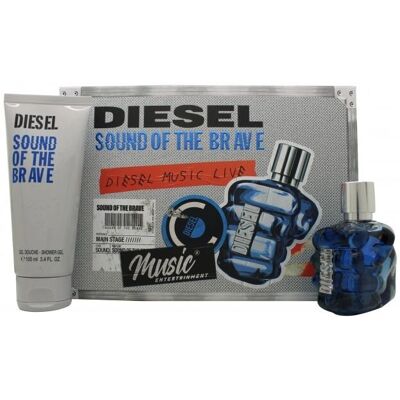 Diesel Sound of the Brave - Men's Fragrance Set - 50ml EDT + 100ml Shower Gel Diesel Sound of the Brave - Men's Fragrance Set - 50ml EDT + 100ml Shower Gel