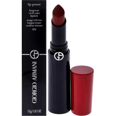 Giorgio Armani Lip Power langvarig livlig farge leppestift - Cedar for kvinner Giorgio Armani Lip Power langvarig livlig farge leppestift - Cedar for kvinner