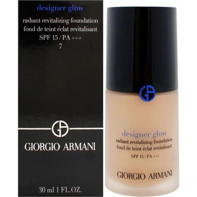 Armani Designer Glow Foundation FPS 15 tono 7 30 ml - Base Armani Designer Glow Foundation FPS 15 tono 7 30 ml - Base