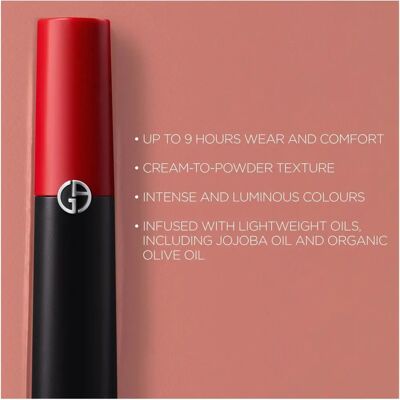 Giorgio Armani Lip Power Matte Langhaftiger Lippenstift Giorgio Armani Lip Power Matte Langhaftiger Lippenstift