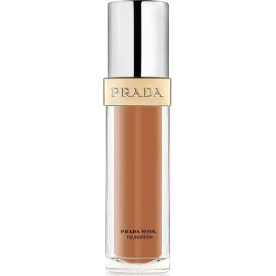 Fond de Teint Prada Reveal Skin - Tono Moyen, Neutre Foncé - Type de Peau - Publicité Fond de Teint Prada Reveal Skin - Tono Moyen, Neutre Foncé - Type de Peau - Publicité