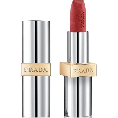 Rouge à lèvres Prada Hyper Matte Rouge - Notte - Publicité Rouge à lèvres Prada Hyper Matte Rouge - Notte - Publicité