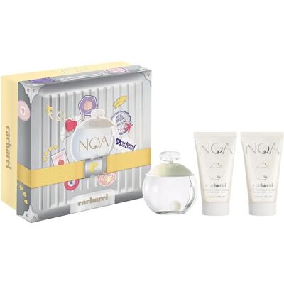Coffret Cadeau Noa de Cacharel pour Femmes - Eau de Toilette & Lait - Publicité Coffret Cadeau Noa de Cacharel pour Femmes - Eau de Toilette & Lait - Publicité