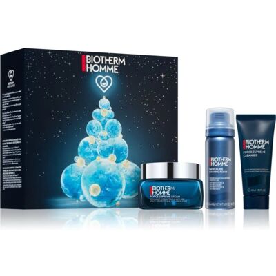 Ensemble de soins Biotherm Homme Force Supreme - Anti-âge, Recyclable - Publicité Ensemble de soins Biotherm Homme Force Supreme - Anti-âge, Recyclable - Publicité