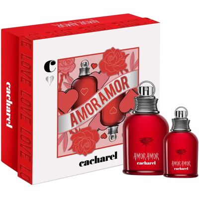 Cacharel Amor Amor Eau de Toilette - Zestaw dla Kobiet 100ml + 30ml Cacharel Amor Amor Eau de Toilette - Zestaw dla Kobiet 100ml + 30ml