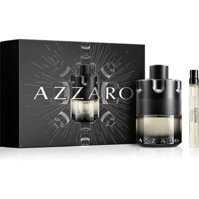 Azzaro The Most Wanted Intense - Lahjapakkaus 100ml ja miniatyyrit Azzaro The Most Wanted Intense - Lahjapakkaus 100ml ja miniatyyrit