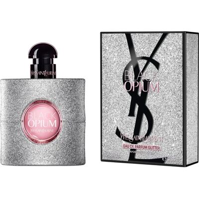 YSL Black Opium Glitter Eau de Parfum - 50ml YSL Black Opium Glitter Eau de Parfum - 50ml