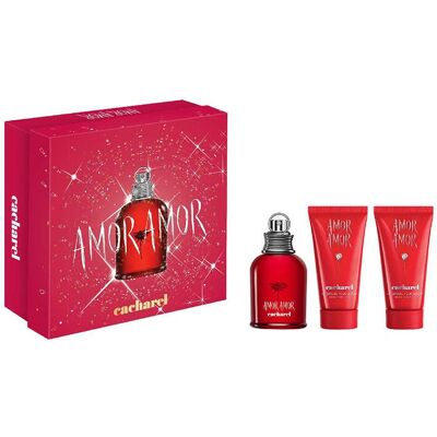 Coffret Cadeau Cacharel Amor - Eau de Toilette & Lait pour le corps - Femmes - Publicité Coffret Cadeau Cacharel Amor - Eau de Toilette & Lait pour le corps - Femmes - Publicité