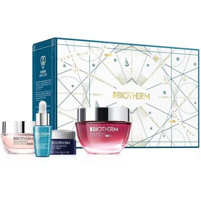 Set de crema reafirmante y antiedad Blue Peptides SPF30 - Biotherm Set de crema reafirmante y antiedad Blue Peptides SPF30 - Biotherm