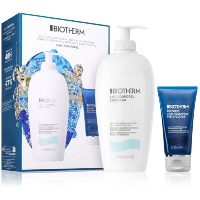 Duo Cura Corpo Biotherm - Latte Idratante & Scrub Illuminante Duo Cura Corpo Biotherm - Latte Idratante & Scrub Illuminante