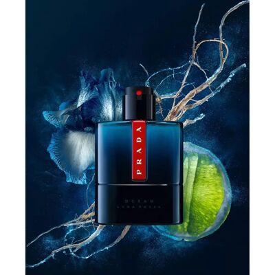 Acqua di Toilette Luna Rossa Ocean di Prada - 100ml, Mini 10ml, Set Regalo Acqua di Toilette Luna Rossa Ocean di Prada - 100ml, Mini 10ml, Set Regalo