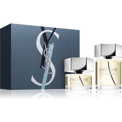 YSL L'Homme Coffret Cadeau Eau de Toilette 100ml 40ml - Publicité YSL L'Homme Coffret Cadeau Eau de Toilette 100ml 40ml - Publicité