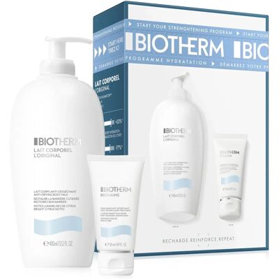 Ensemble de lait pour le corps Biotherm Lait Corporel L'Original - Publicité Ensemble de lait pour le corps Biotherm Lait Corporel L'Original - Publicité