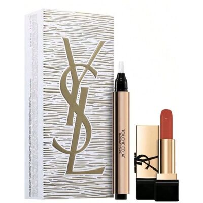 Yves Saint Laurent LG056900 Make-up Set - Highlighter, Lippenstift, Alle Huidtypen Yves Saint Laurent LG056900 Make-up Set - Highlighter, Lippenstift, Alle Huidtypen