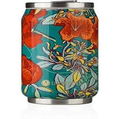 Les Artistes Paris Pull Can'It 280 ml Design Blau - Wasserflasche Les Artistes Paris Pull Can'It 280 ml Design Blau - Wasserflasche
