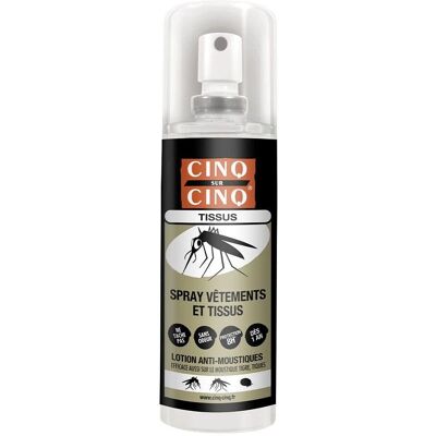 CINQ SUR CINQ Spray Répulsif Insectes 100Ml - Publicité CINQ SUR CINQ Spray Répulsif Insectes 100Ml - Publicité