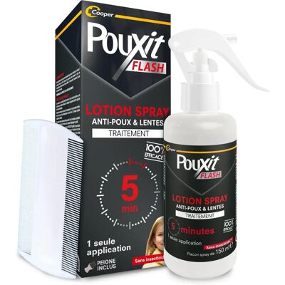 POUXIT Traitement Anti-Poux - Mécanique, Rapide, Sûr pour Enfants - Publicité POUXIT Traitement Anti-Poux - Mécanique, Rapide, Sûr pour Enfants - Publicité