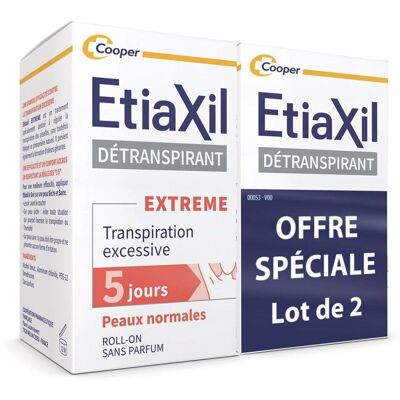 Etiaxil Extreme Antitranspirant Roll-On für normale Haut Etiaxil Extreme Antitranspirant Roll-On für normale Haut