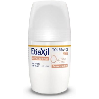 Etiaxil Tolleranza 48h Roll-On Antitraspirante per Pelli Sensitive, 50ml Etiaxil Tolleranza 48h Roll-On Antitraspirante per Pelli Sensitive, 50ml