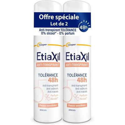 Etiaxil Anti-Transpirant Sensitive - 48H - Peaux Sensibles - 2x150ml Etiaxil Anti-Transpirant Sensitive - 48H - Peaux Sensibles - 2x150ml
