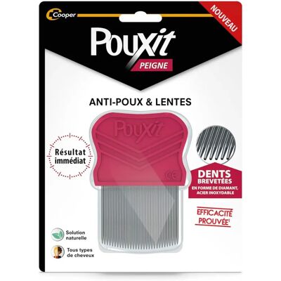 Modèle de Marque Pouxit - Peigne Anti-Poux et Lentes - Publicité Modèle de Marque Pouxit - Peigne Anti-Poux et Lentes - Publicité