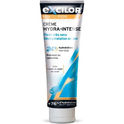 Crème Hydra-Intense pour Pieds Excilor - Prévenir Callosités 24h - Publicité Crème Hydra-Intense pour Pieds Excilor - Prévenir Callosités 24h - Publicité