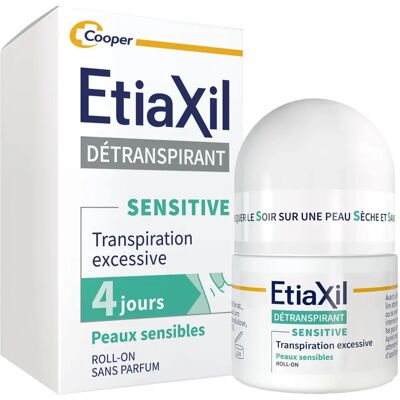 ETIAXIL Déodorant Sensible - Roll-on 15ml Anti-sueur ETIAXIL Déodorant Sensible - Roll-on 15ml Anti-sueur