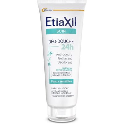 Etiaxil Probiotischer Bambus Duschgel - Deodorant-Duschgel gegen übermäßiges Schwitzen Etiaxil Probiotischer Bambus Duschgel - Deodorant-Duschgel gegen übermäßiges Schwitzen