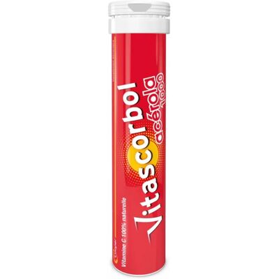 Vitascorbol Acerola 1000 Fruits rouges - Complément alimentaire - Publicité Vitascorbol Acerola 1000 Fruits rouges - Complément alimentaire - Publicité