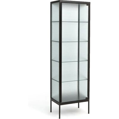 AM.PM - Mambo - Gris - Acier et Verre Vitrine AM.PM - Mambo - Gris - Acier et Verre Vitrine