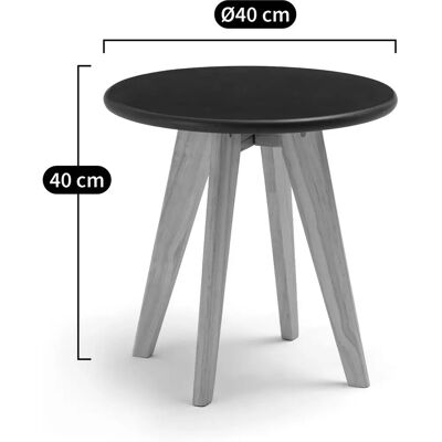 LA REDOUTE INTERIEURS Table de nuit Jimi - Ronde Pastel - Table de nuit LA REDOUTE INTERIEURS Table de nuit Jimi - Ronde Pastel - Table de nuit
