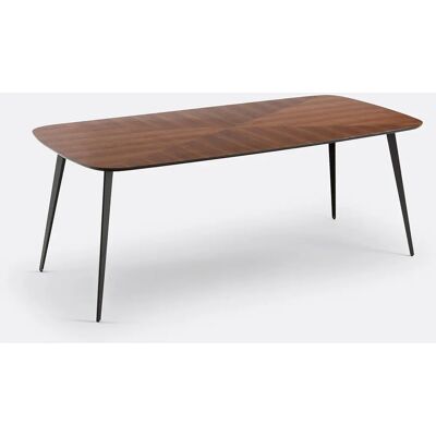La Redoute Interieurs Tavolo da pranzo vintage noce - Tavolo da pranzo La Redoute Interieurs Tavolo da pranzo vintage noce - Tavolo da pranzo