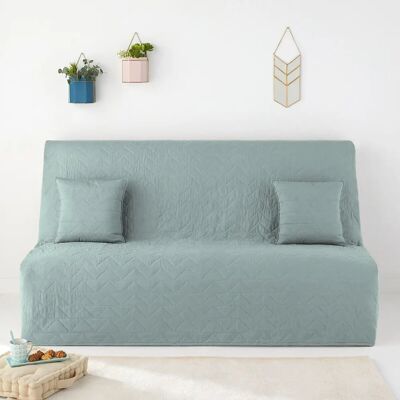 Funda gris Zig Zag para sofá cama La Redoute Interieurs Funda gris Zig Zag para sofá cama La Redoute Interieurs
