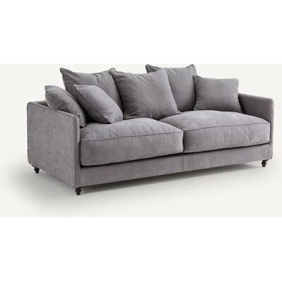 AM.PM - Lazare - Taupe gris - Viscosa-poliéster - Sofa bed AM.PM - Lazare - Taupe gris - Viscosa-poliéster - Sofa bed