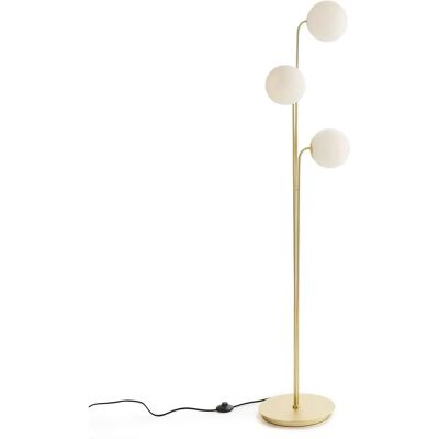 Lampadaire Art Déco en laiton et verre opale - La Redoute Interieurs Lampadaire Art Déco en laiton et verre opale - La Redoute Interieurs