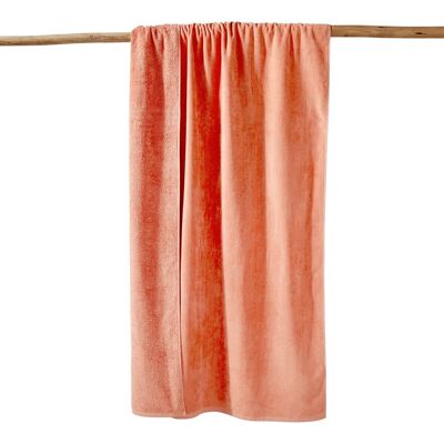 LA REDOUTE INTERIEURS Toalla de playa de terciopelo - 420 g/m², Scenario, Amarillo LA REDOUTE INTERIEURS Toalla de playa de terciopelo - 420 g/m², Scenario, Amarillo