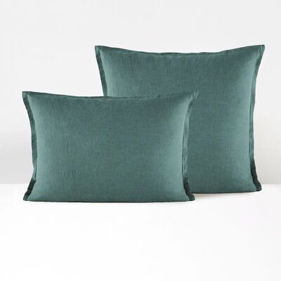 LA REDOUTE INTERIEURS Funda de lino lavado - 85x185cm - Verde LA REDOUTE INTERIEURS Funda de lino lavado - 85x185cm - Verde