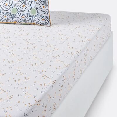 La Redoute Interieurs - Oja - White - Sábana ajustable La Redoute Interieurs - Oja - White - Sábana ajustable