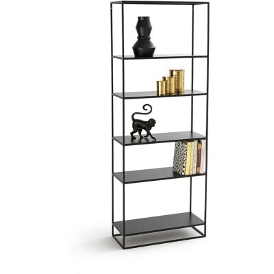 LA REDOUTE INTERIEURS Estantería de acero HIBA 6 estantes - Estantería LA REDOUTE INTERIEURS Estantería de acero HIBA 6 estantes - Estantería