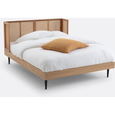 LA REDOUTE INTERIEURS Letto WASKA - 160x200cm - Marrone LA REDOUTE INTERIEURS Letto WASKA - 160x200cm - Marrone
