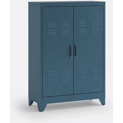LA REDOUTE INTERIEURS Hiba Armario metálico con 2 puertas - Armario bajo LA REDOUTE INTERIEURS Hiba Armario metálico con 2 puertas - Armario bajo
