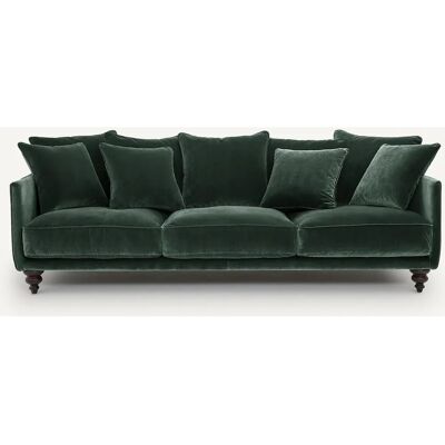 Divano in velluto di lusso AM.PM - Lazare - Seduta profonda e morbida - Da 3 a 5 posti - Design scandinavo Divano in velluto di lusso AM.PM - Lazare - Seduta profonda e morbida - Da 3 a 5 posti - Design scandinavo